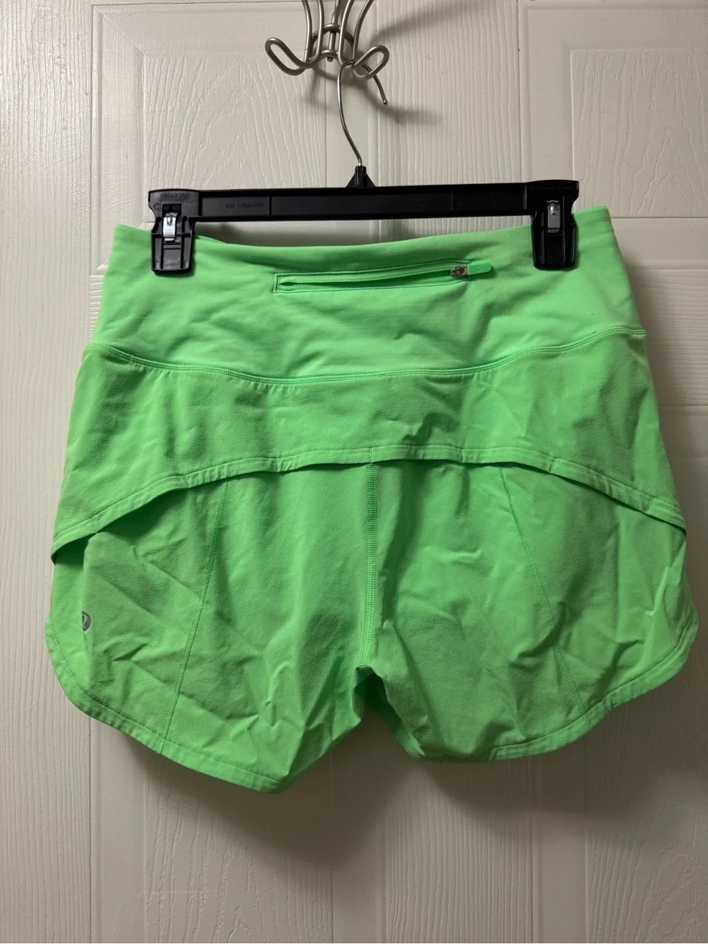 lululemon athletica Neon Green Athletic Skort Shorts